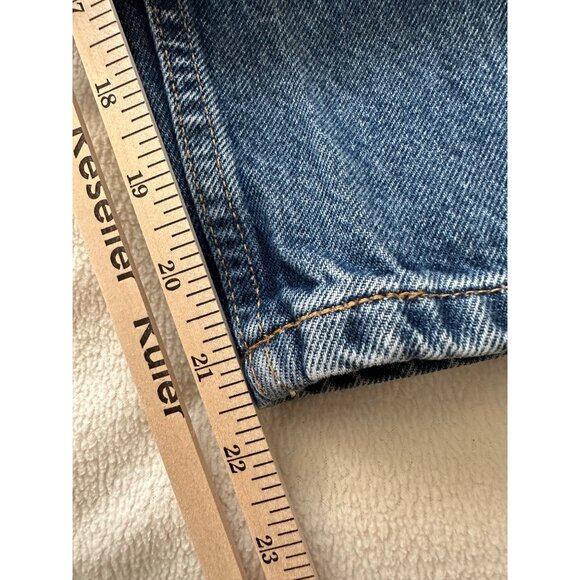 Levi Strauss 5 Pocket Blue Denim Jeans Boy's Size 8 Reg Made In USA 1998 - Picture 12 of 15